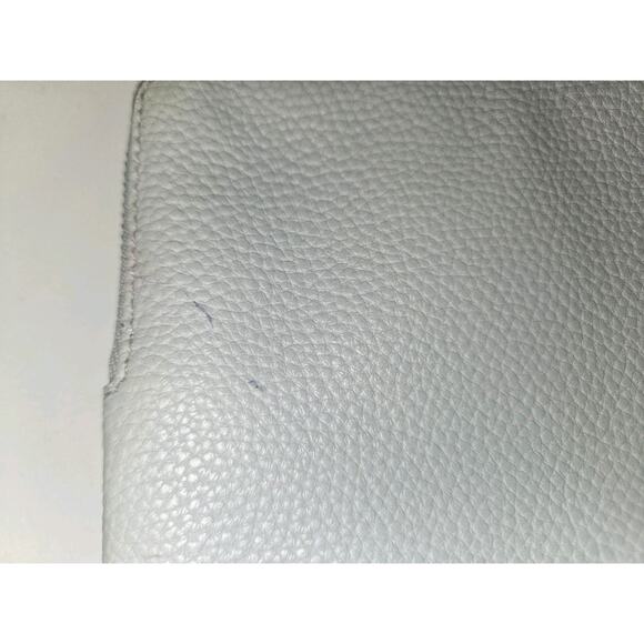 Coach Wristlet Wallet Double Zipper Light Blue 8x5 - Picture 7 of 11